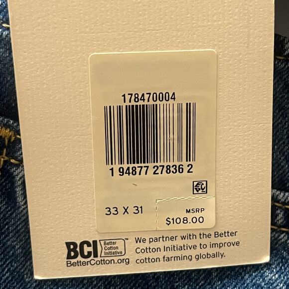 NWT Levi’s high loose taper jeans 33 medium wash - Picture 15 of 16